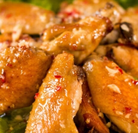 Cánh gà nướng sa tế