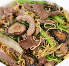 Mì xào tim cật bê