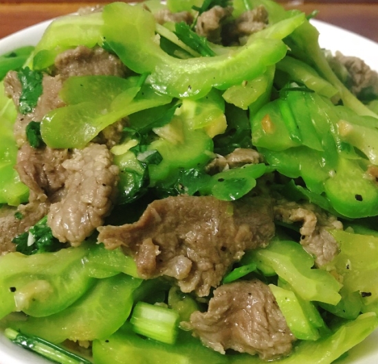 Bê Xào Khổ Qua